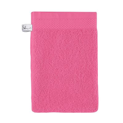 ANNE DE SOLENE Gant de toilette coton azal&eacute;e 16x22 cm