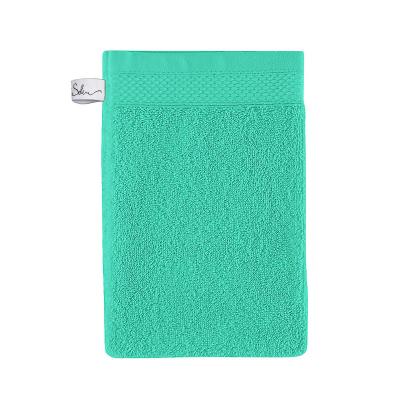 ANNE DE SOLENE Gant de toilette coton ipom&eacute;e 16x22 cm