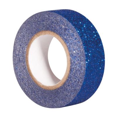 RAYHER Glitter tape 5 m x 1,5 cm - bleu nuit