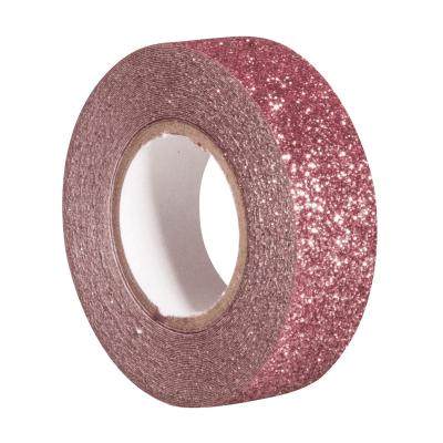 RAYHER BANDE SCINTILLANTE ROSE ANTIQUE 15MMX5M  Rose, fuchsia