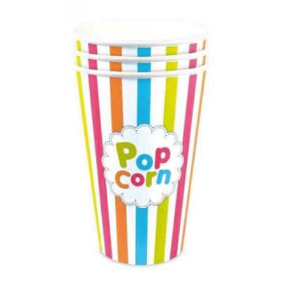 SCRAPCOOKING Gobelets pop-corn 45cl - Lot de 3
