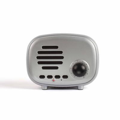 INOVALLEY Radio fm et enceinte bluetooth compacte silver