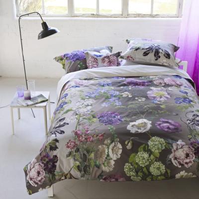 DESIGNERS GUILD Housse de couette imprim&eacute;e en percale de coton, Alexandria