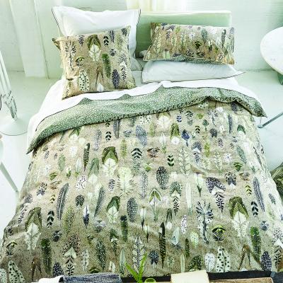 DESIGNERS GUILD Housse de couette en percale de coton Quill Natural 140x200 cm 