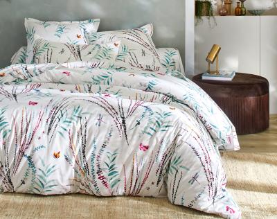 BECQUET Housse de couette r&eacute;versible 240x260 multicolore en coton
