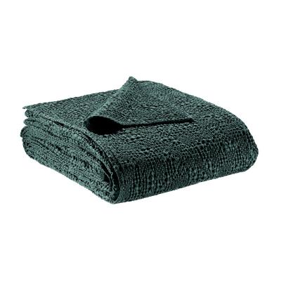 VIVARAISE Jet&eacute; de lit coton stonewashed  Tana