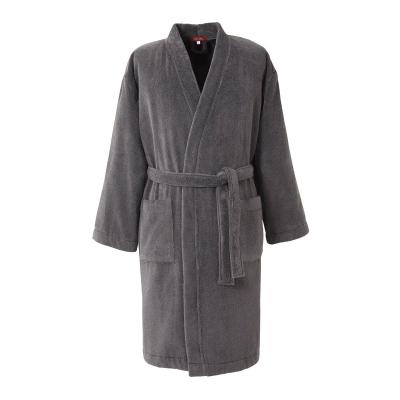 OLIVIER DESFORGES Kimono en coton gris M