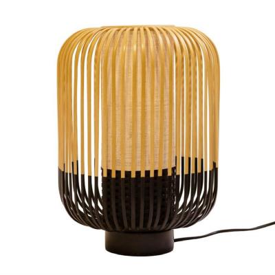 FORESTIER  Bamboo Light M lampe &agrave; poser 39&nbsp;cm noire