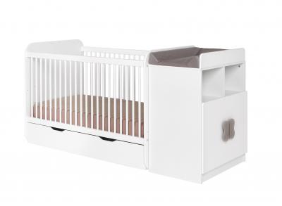 NATEO CONCEPT Lit combi MADRID - blanc