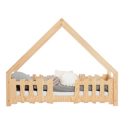 PETITS MEUBLES Lit cabane 70x140 sommier inclus enzo - bois