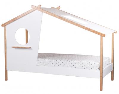 NORDIC FACTORY  Lit Cabane Am&eacute;lie 90x200 Blanc