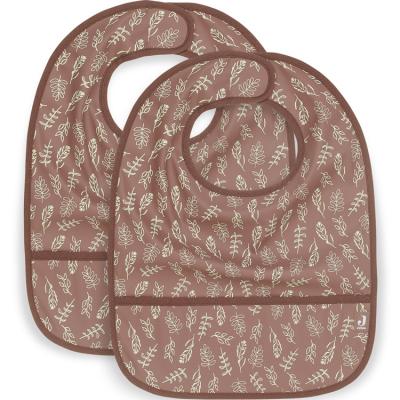 JOLLEIN Lot De 2 Bavoirs &Eacute;tanches Meadow Chestnut - 