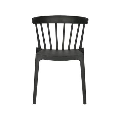 Lot de 2 chaises de jardin 52x53x75 cm noir - BLIZ