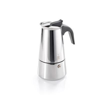 GEFU Machine a espresso 6 tasses EMILIO  Acier inoxydable Argent