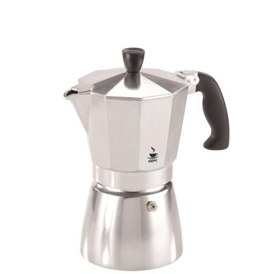 GEFU Machine &agrave; espresso 6 tasses LUCINO  Aluminium Argent