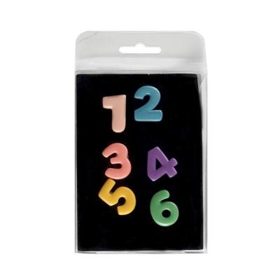 Lot 6 Magnets Chiffres 