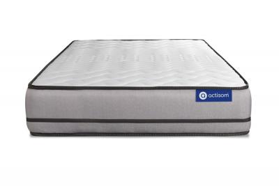 ACTISOM Matelas actiflex 120x200cm ressorts ensaches 3zones de confort