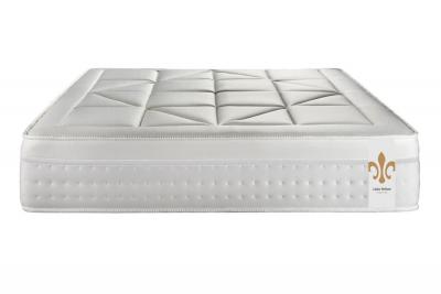 LITIER DELUXE Matelas 140x190 ressorts ensach&eacute;s et m&eacute;moire de forme Vingt-Huit