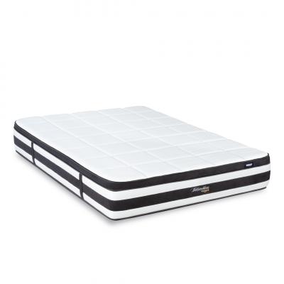 BELLECOUR  literie matelas fontainebleau 140x200 cm ressorts ensach&eacute;s Made in Europe 