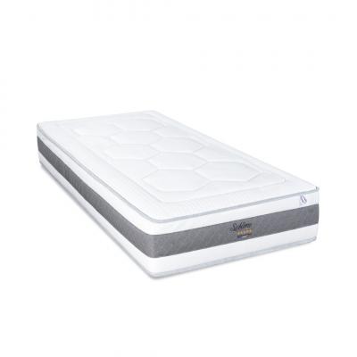 HYPSOM  matelas sublime 90x190 cm mousse avec m&eacute;moire de forme Made in France