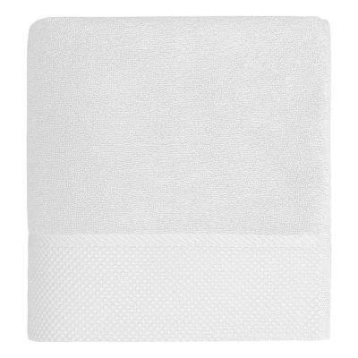 SENSEI MAISON Mmaxi drap de bain z&eacute;ro twist 560 g/m&sup2; blanc 100x150 cm