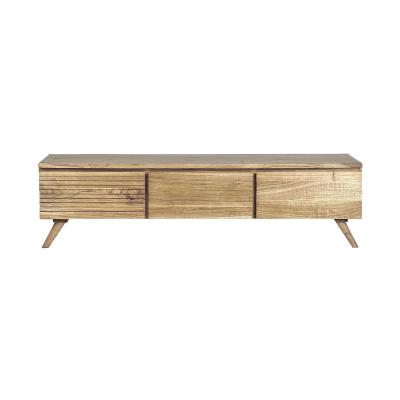 BERAH GETAH Meuble tv en bois de mindy - largeur 150 cm - oslo - 3 portes