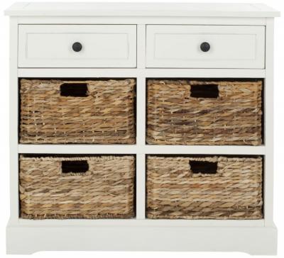 Meubles de rangement en bois de pin blanc