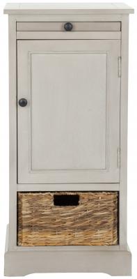 Meubles de rangement en bois de pin gris