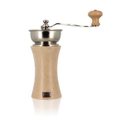 OGO Moulin &agrave; caf&eacute; manivelle en bois de h&ecirc;tre 21.5cm 