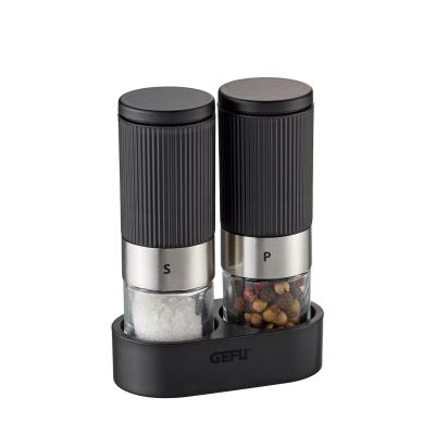 GEFU Moulin &agrave; poivre et &agrave; sel TUSOME  ABS Argent