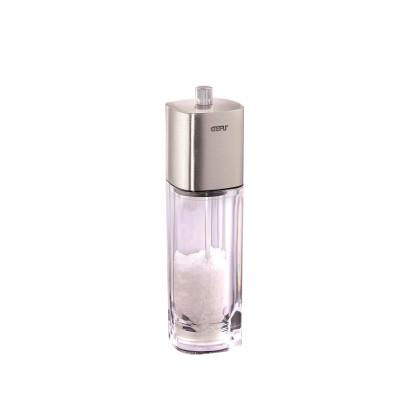 GEFU Moulin &agrave; poivre et &agrave; sel DUETO  Acier inoxydable Argent