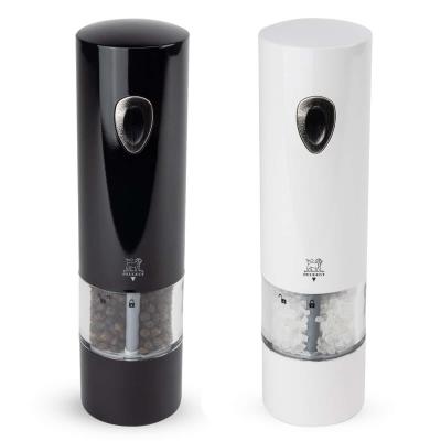 PEUGEOT Moulins &agrave; poivre et sel &eacute;lectrique noir et blanc 20cm
