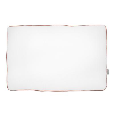 SEVIRA KIDS Oreiller b&eacute;b&eacute; plat et r&eacute;versible gaze de coton blanc 35x40 cm