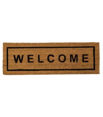 WADIGA Paillasson en Fibres de Coco WELCOME 75 cm 