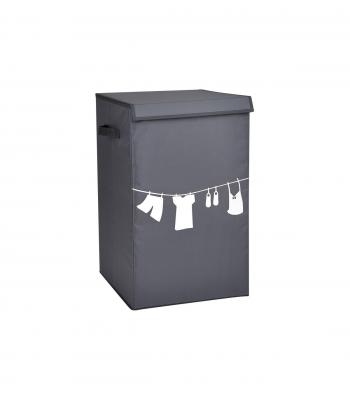 CALICOSY  - Panier &agrave; linge pliant avec couvercle