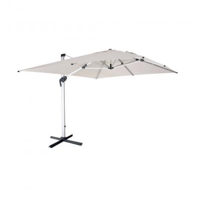 SWEEEK Parasol d&eacute;port&eacute; haut de gamme 3x4m beige + housse