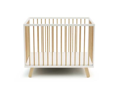AT4  - parc b&eacute;b&eacute; pirate en bois blanc et h&ecirc;tre 80 x 100 cm