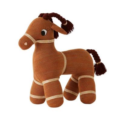OYOY LIVING DESIGN Peluche Taffy La Ch&egrave;vre en coton et en polyester H38x28x10cm