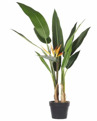 BELIANI  Plante artificielle oiseau de paradis 115 cm avec pot STRELITZIA TREE