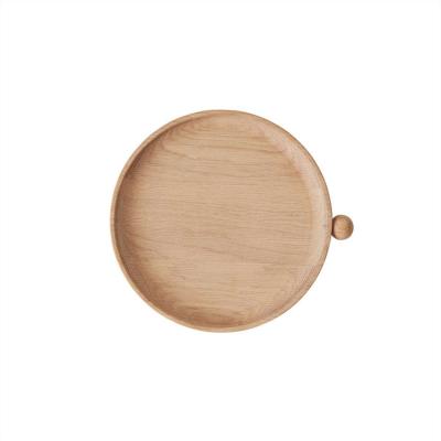 OYOY LIVING DESIGN OYOY LIVING - Inka Wood Tray Round Small - Nature (L300217)
