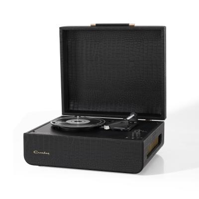  Tourne-disque Crosley Mercury Bluetooth croco noir