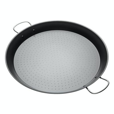 KITCHEN CRAFT Po&ecirc;le &agrave; paella 46cm acier carbone gris
