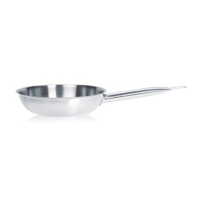 MENASTYL Po&ecirc;le induction 24 cm int&eacute;rieur inox inox professionnel - ogo