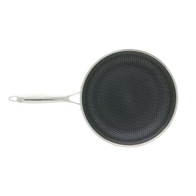 OGO Po&ecirc;le fond nid d'abeille en acier inoxydable 28 cm