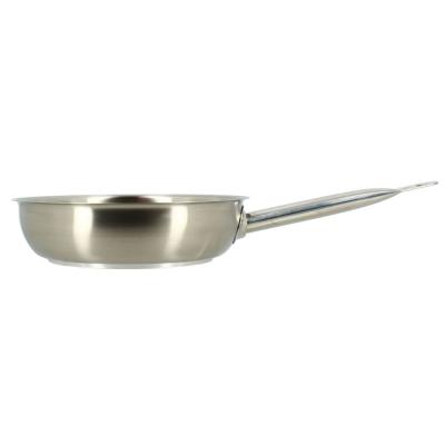 MENASTYL Po&ecirc;le induction 20 cm int&eacute;rieur inox inox professionnel - ogo
