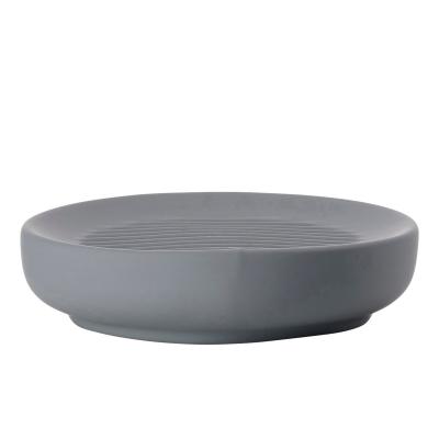 ZONE DENMARK  Ume Soap Dish Dia. 12 x 3 cm Grey