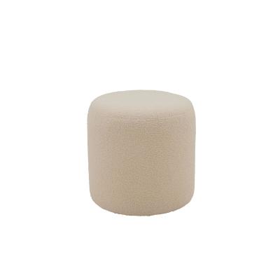 CAMIF Pouf bouclette 40 cm Ome 39 jours Lin