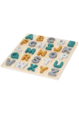 Puzzle ABC apprentissage lettres en bois d&egrave;s 3 ans Kindsgut
