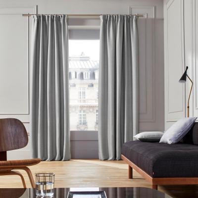 Rideau &agrave; galon fronceur 350x280 cm Madura Perle - coconut - Perle