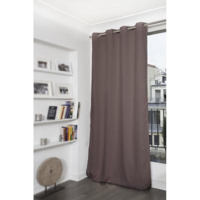 Rideau Isolant Thermique Hiver couleur Poivre 145 X 260 cm
